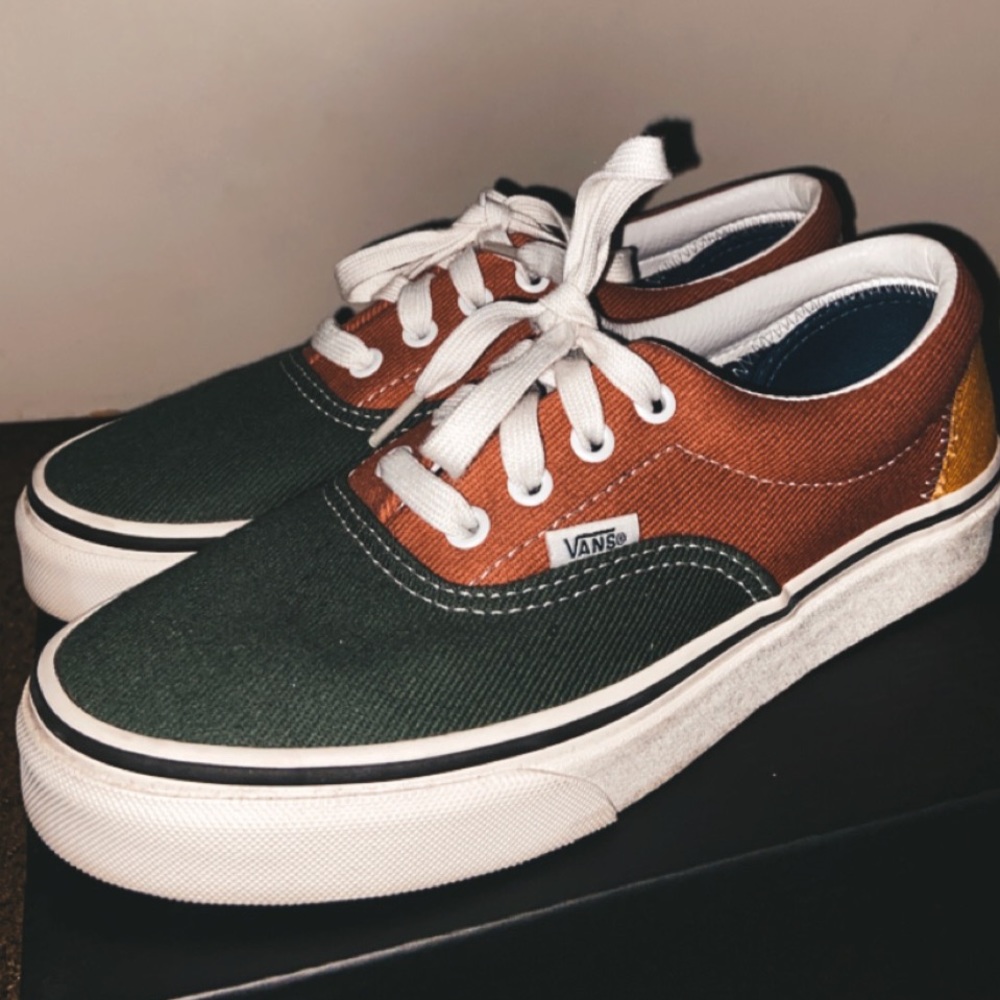 Vintage Colorblock Vans - almost new